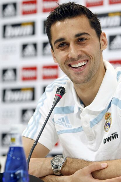 Álvaro Arbeloa, en rueda de prensa.