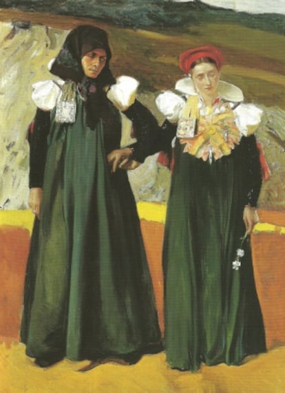 Ansotanas, cuadro de Joaquín Sorolla, 1914.