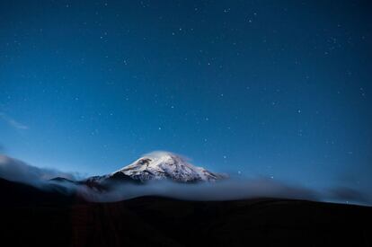 El volcán Chimborazo.