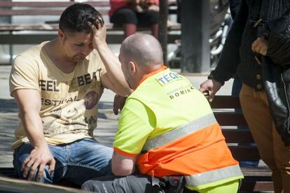 Un hijo de la pareja, atendido por los servicios sociales.