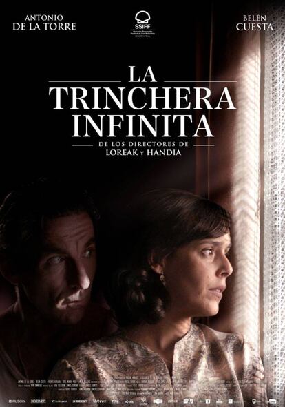 'La trinchera infinita', el proyecto de Jon Garaño, Aitor Arregi y Jose Mari Goenaga, se ha colocado en el puesto 17 de las películas más vistas de 2019. Ha sumado hasta la fecha 1,1 millones de euros de recaudación, 202.820 espectadores y 15 nominaciones.