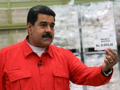 El presidente venezolano, Nicol&aacute;s Maduro.