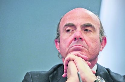 El ministro de Econom&iacute;a, Luis de Guindos.