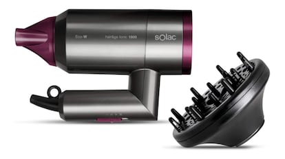 Secador de viaje Solac Hair & Go Ionic 180.