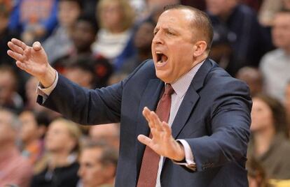 Tom Thibodeau, entrenador de los Bulls.