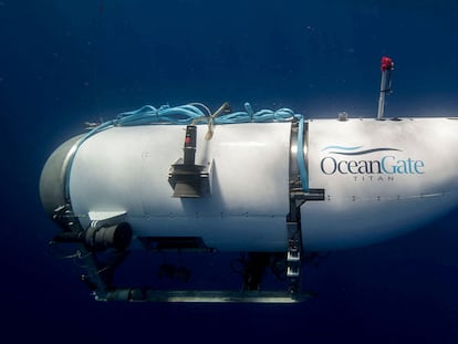 El sumergible Titan de la empresa OceanGate Expeditions.