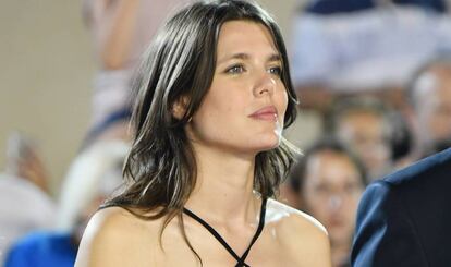 Carlota Casiraghi en el CSI2 Monte Carlo Grand Prix, en Mónaco, en junio.