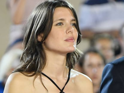 Carlota Casiraghi en el CSI2 Monte Carlo Grand Prix, en Mónaco, en junio.