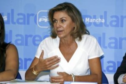 La presidenta de Castilla-La Mancha, María Dolores de Cospedal.