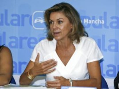 La presidenta de Castilla-La Mancha, María Dolores de Cospedal.