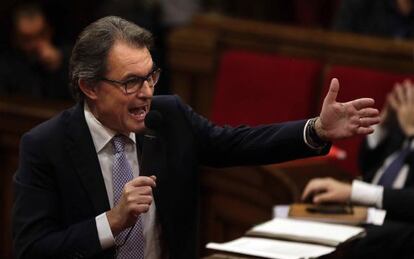 El president de la Generalitat, Artur Mas.