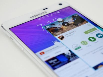 Primeros detalles oficiales de la pantalla del Samsung Galaxy Note 5