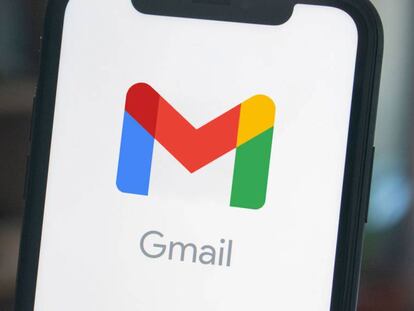Nuevo aspecto del logotipo de Gmail.