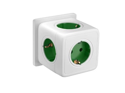 Cubo de enchufes. Instálalo en cualquier lugar y disfruta de cinco enchufes adicionales. SOLO 9,87€