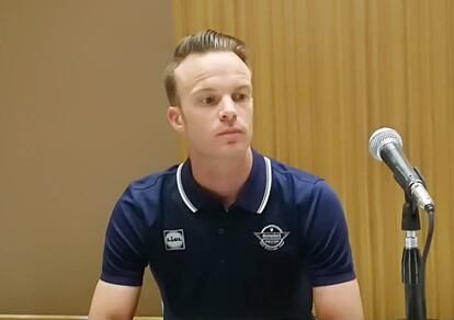 Keisse, pidiendo perdón públicamente por su gesto.
