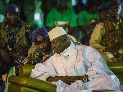 Yahya Jammeh, presidente gambiano. 