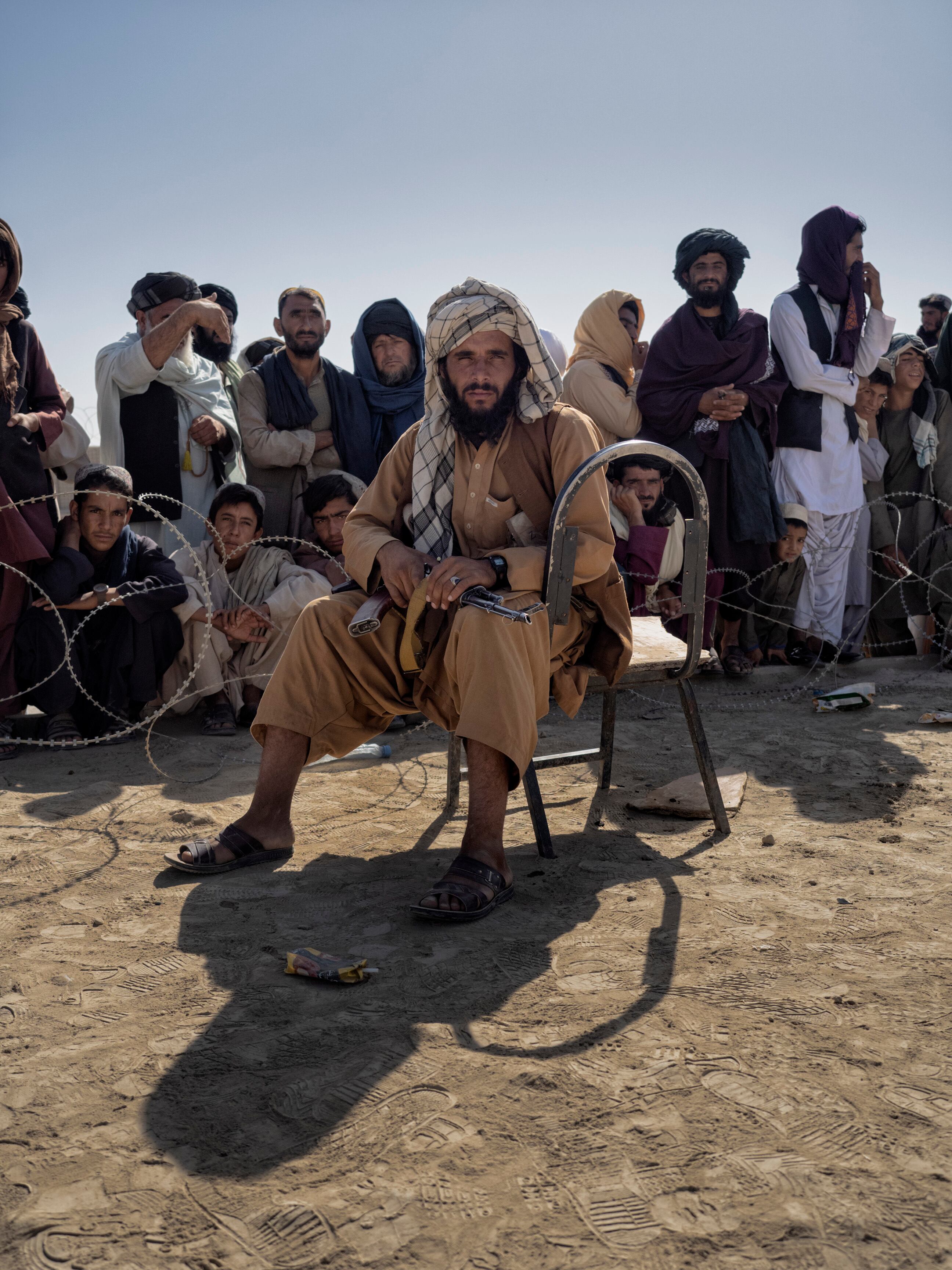 El dirigente fudamentalista Khalil al-Rahman Haqqani, el viernes en una mezquita de Kabul. 