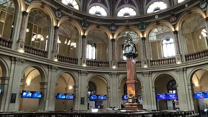 El avance de la banca no logra contener la caída del Ibex tras la contundencia de Lagarde