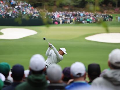 Tiger, durante la ronda de este sábado.