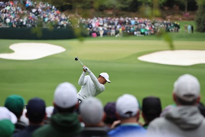 Tiger, durante la ronda de este sábado.