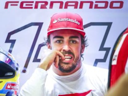 Fernando Alonso, en el pasado GP de Singapur