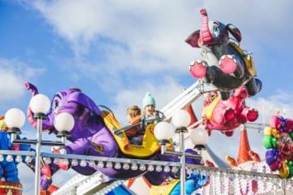 Feria Winter Wonderland de Londres.
