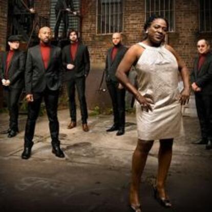 La cantante de 'soul' Sharon Jones