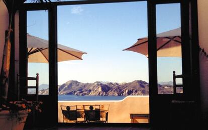 Vistas desde una terraza del hotel Alsur, en Calabardina, Águilas (Murcia).