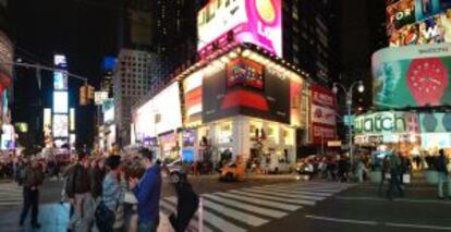 La tienda de Microsoft en Nueva York.