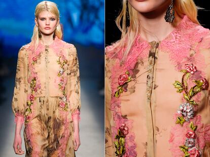 La belleza es un vestido lencero para Alberta Ferretti