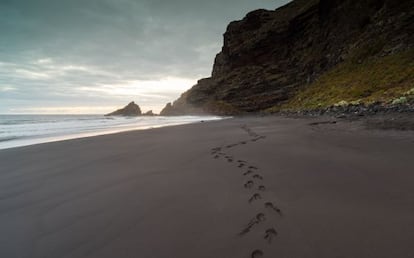 Playa de Nogales, en La Palma (Canarias).