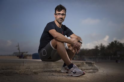 Jesús Ángel García Bragado fotografiado en abril en Barcelona