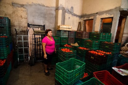 Muy temprano, Las Patronas hacen la colecta de pan frío, verdura y fruta. Hoy, doña Toña, ha ido al mercado de Córdoba (Veracruz) a recoger alimentos. Todo lo que reparten es donado por empresas, organizaciones, mercados o gente que va a visitarlas y apoya su causa. Antes de recibir tanta ayuda, también conseguían la comida de sus propias casas, retándolo al menú de sus familias para dárselo a los más necesitados.