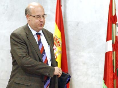 El fiscal superior vasco, Juan Calparsoro.