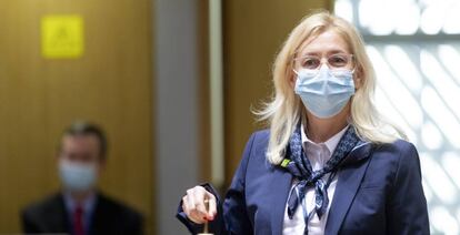 La ministra de Eslovenia para las negociaciones del presupuesto, Irena Drmaz