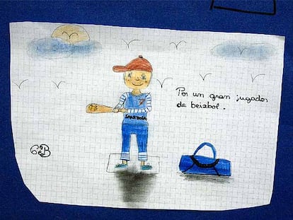 Detalle del mural que los compañeros dedicaron a Mario, una de las víctimas del accidente.