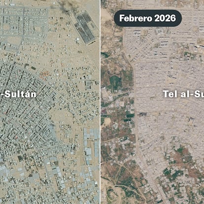 Gaza before and after: New Google Maps imagery shows destruction of the Strip