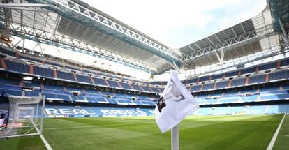 Interior del estadio Santiago Bernabéu