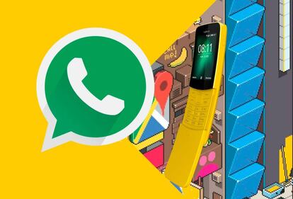 El Nokia 8110 estrena por fin compatibilidad con WhatsApp, también en Europa