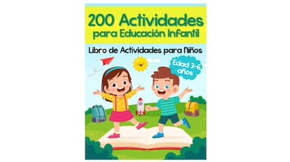 Libro de actividades para niños de 3 a 6 años para Educación Infantil