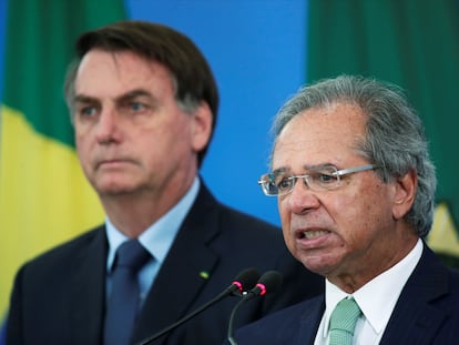 Bolsonaro e Paulo Guedes