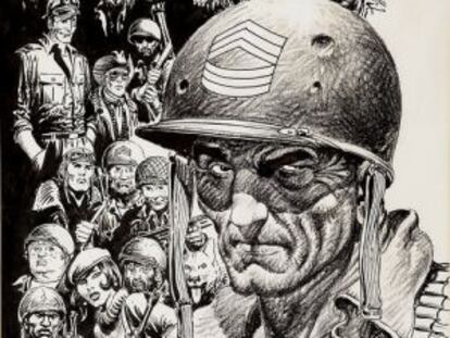 El Sargento Rock, personaje de Joe Kubert