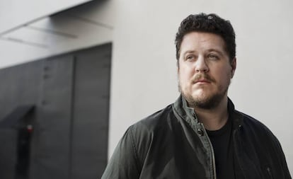 El actor Cameron Britton.