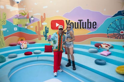 El espacio de Youtube en Coachella.