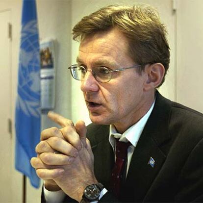 Jan Egeland, en su despacho en Naciones Unidas.