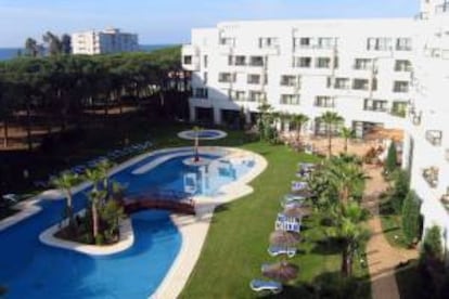 Hotel Oasis de la playa de Isla Cristina (Huelva)