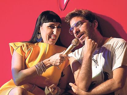 <b>Rossy de Palma y Martín Sastre.</b>