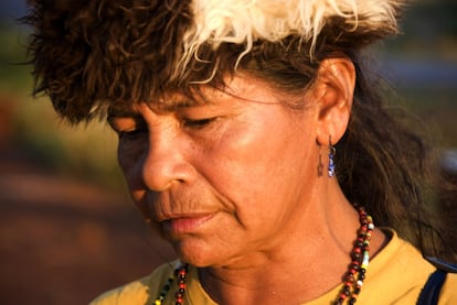 Damiana Cavanha es una inspiradora mujer guaraní-kaiowá brasileña, lideresa de la comunidad de Apy Ka’y. Hace más de una década, los terratenientes ganaderos intimidaron a Damiana y a su familia y les expulsaron de sus tierras ancestrales. Desde entonces, su comunidad ha vivido en condiciones degradantes junto a una carretera. Su marido y tres de sus hijos murieron atropellados. Damiana ha liderado valientes y peligrosas “retomadas”, reocupaciones de una diminuta parte de la que fuera su tierra ancestral, jugándose con ello la vida. “Hemos decidido luchar y morir por nuestra tierra”, afirma Damiana. 




