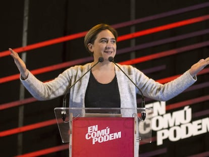 L'alcaldessa de Barcelona, Ada Colau.