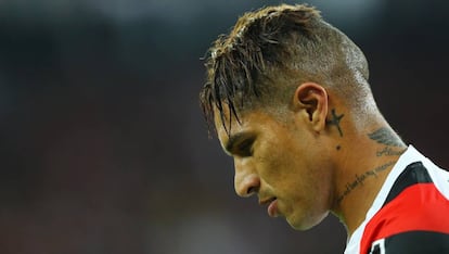 El capitán de Perú, Paolo Guerrero.